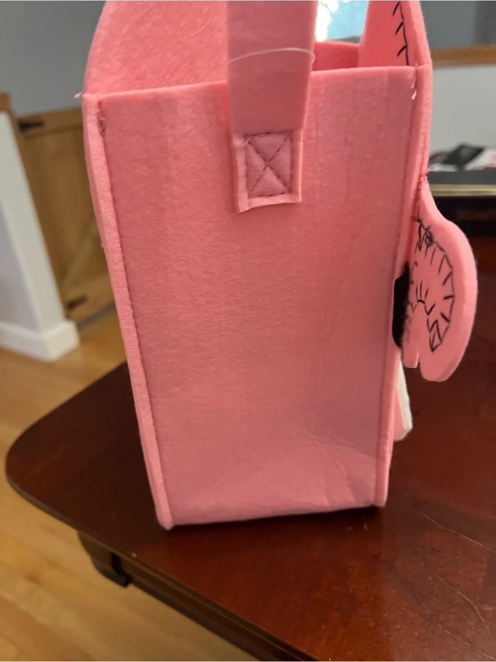 Marshalls Pink BOO Felt Bag